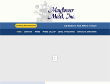 Tablet Screenshot of mayflower-motel.com